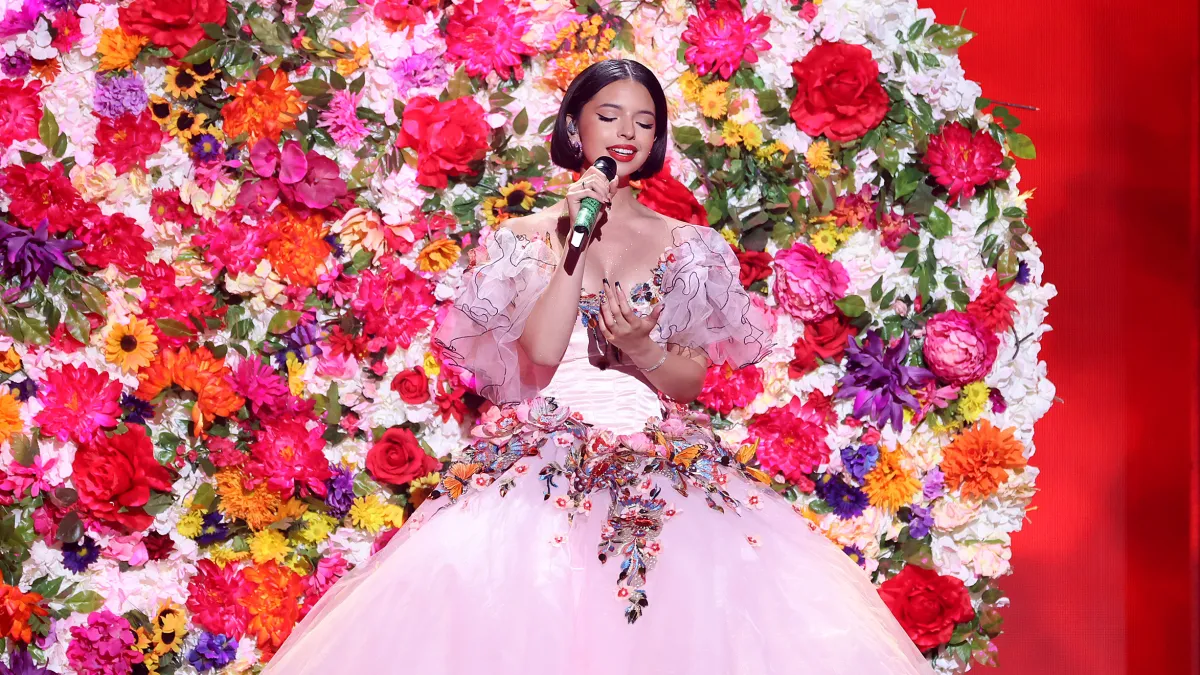 La cantante mexicana Ángela Aguilar