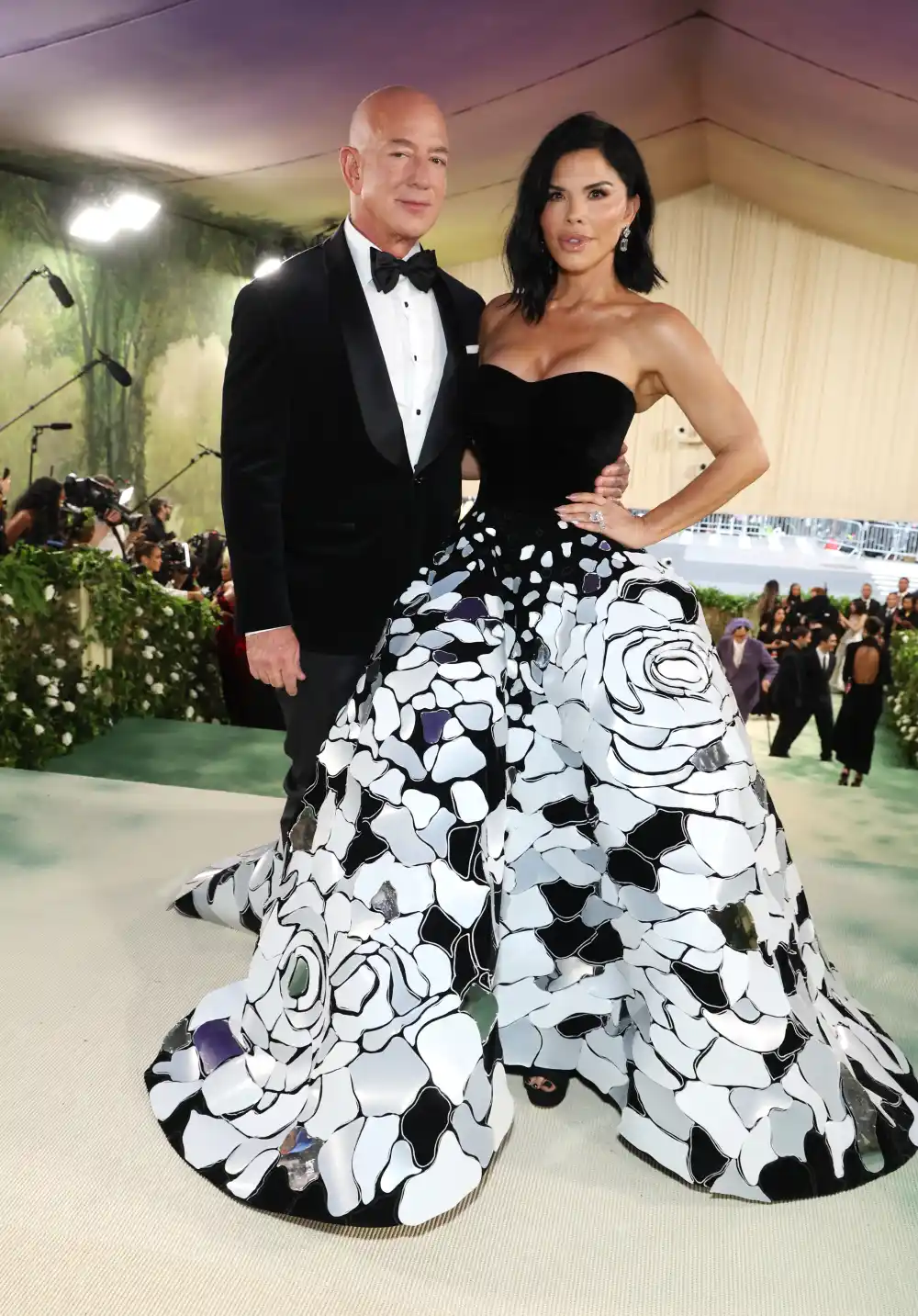 Jeff Bezos y Lauren Sanchez en la Gala del Met
