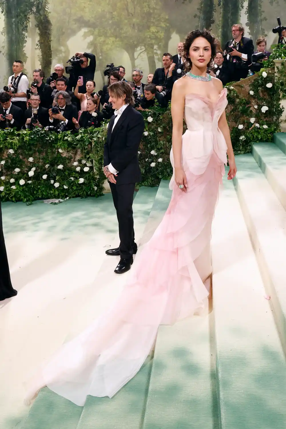 Eiza Gonz&aacute;lez en la Gala del Met