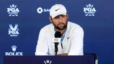 GettyImages-2153439204-Scottie Scheffler at PGA Championship