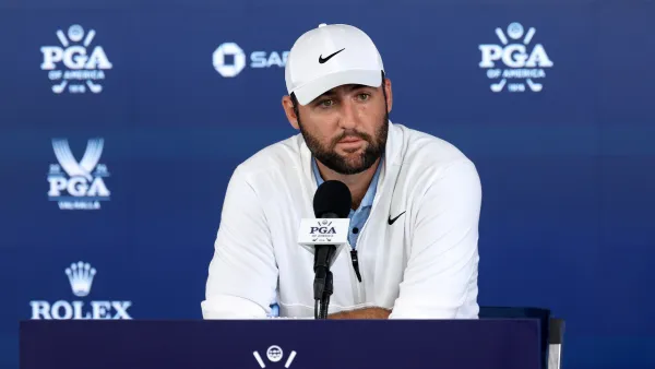 GettyImages-2153439204-Scottie Scheffler at PGA Championship