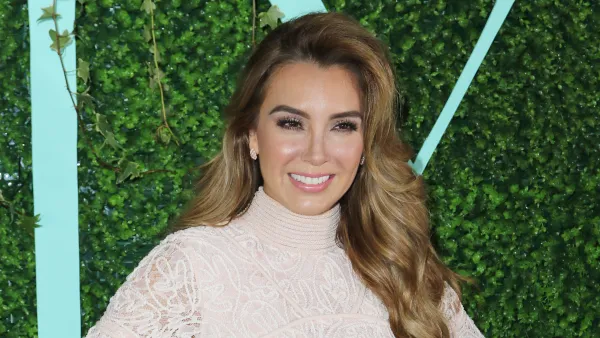 La actriz y conductora mexicana Elizabeth Gutiérrez