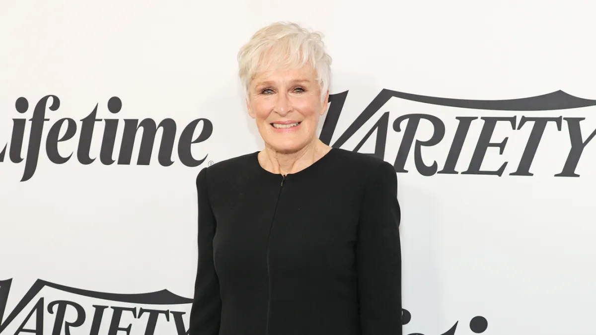 Glenn Close Looks Sophisticated in All Black at Variety Power of Women Event