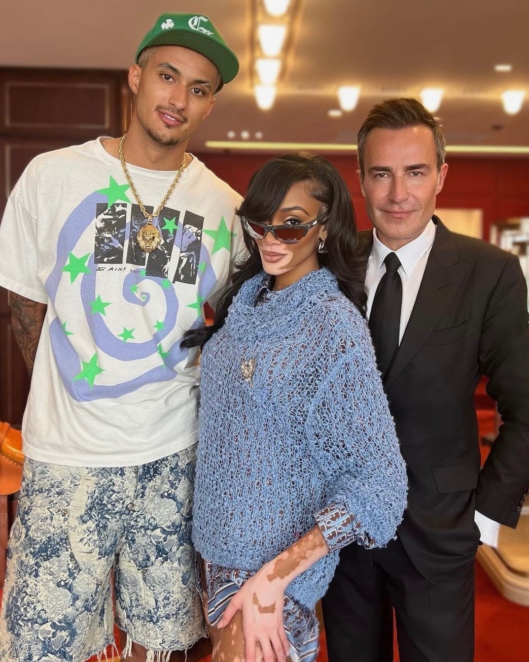 men celebs wearing hermes bags