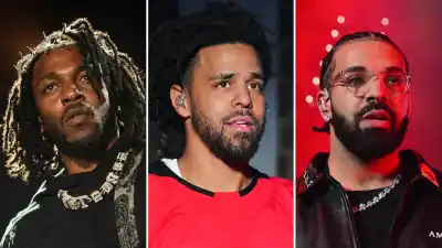 In the Midst of Kendrick Drake Beef Woman Casually Runs Into J Cole Sitting Alone on the Beach 879