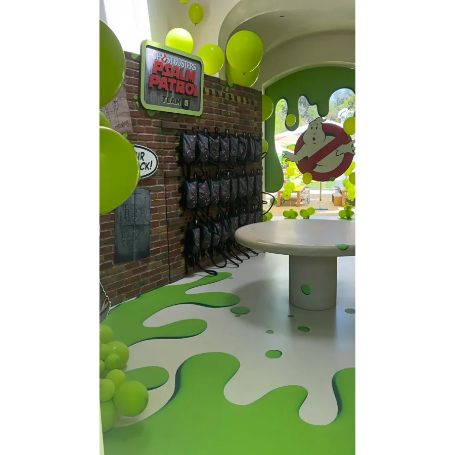 Inside Kim Kardashian’s Son Psalm’s Ghostbusters Themed Birthday Party