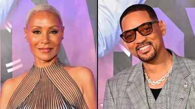 Jada Pinkett Smith and Will Smith Pose Separately at Bad Boys Ride or Die Screening in Dubai