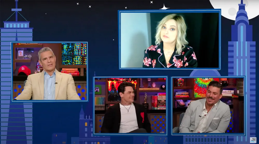 Jax Taylor Misogynistic Scheana Shay Joke Does Not Land for Andy Cohen 2