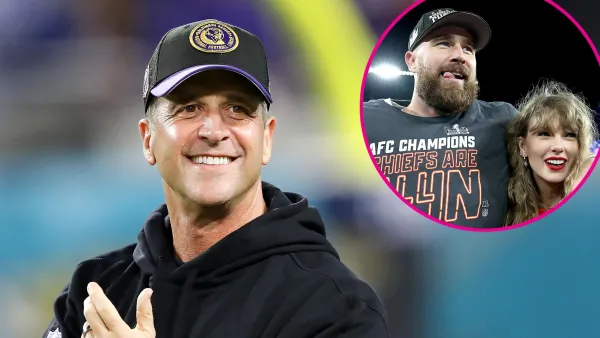 John Harbaugh Jokingly Hopes Travis Kelce Retires 'Soon' Because of Taylor Swift Relationship