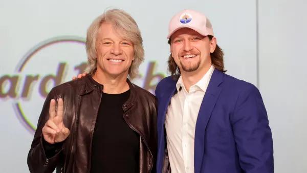 Jon Bon Jovi’s Son Jesse Seemingly Gets Married in Vegas Just Like Mom and Dad