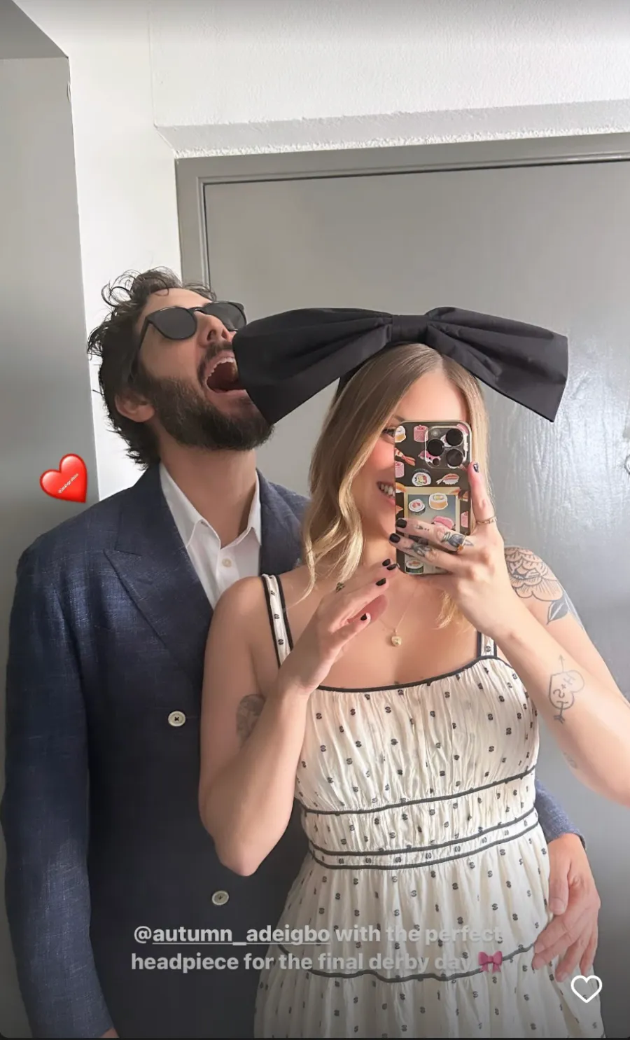 Josh Groban and Natalie McQueen