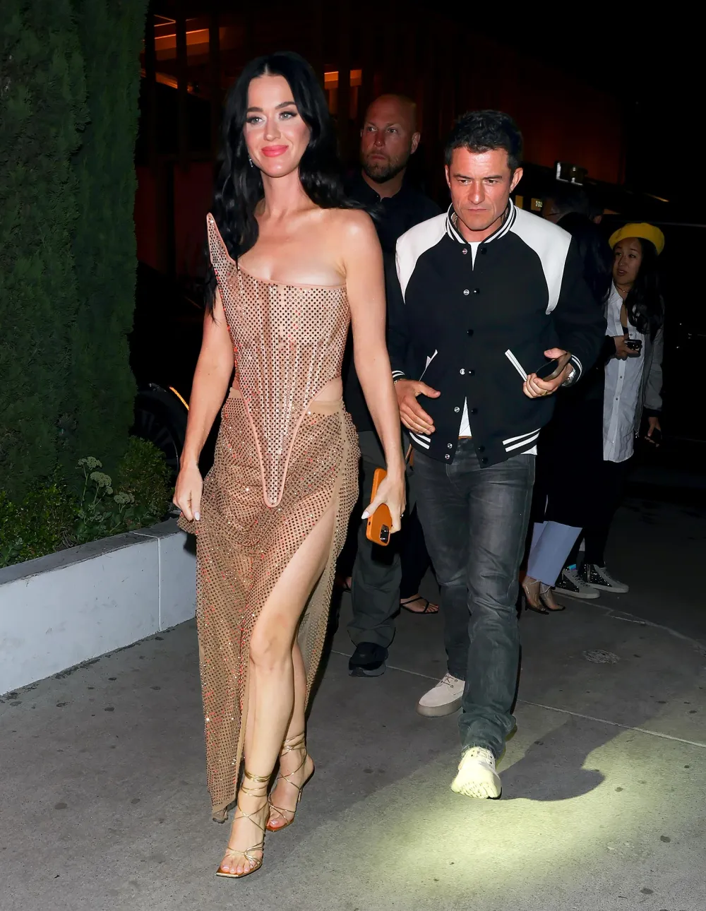 Katy Perry Shimmers in Crystals While Celebrating Her Final &lsquo;American Idol&rsquo; Show