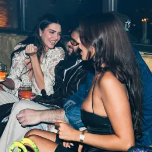 Kendall Jenner and Bad Bunny 2024 Met Gala After Party