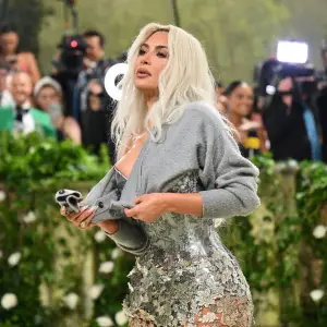 Kim Kardashian Says Breathing Is an Art Form in Met Gala Corset Dress