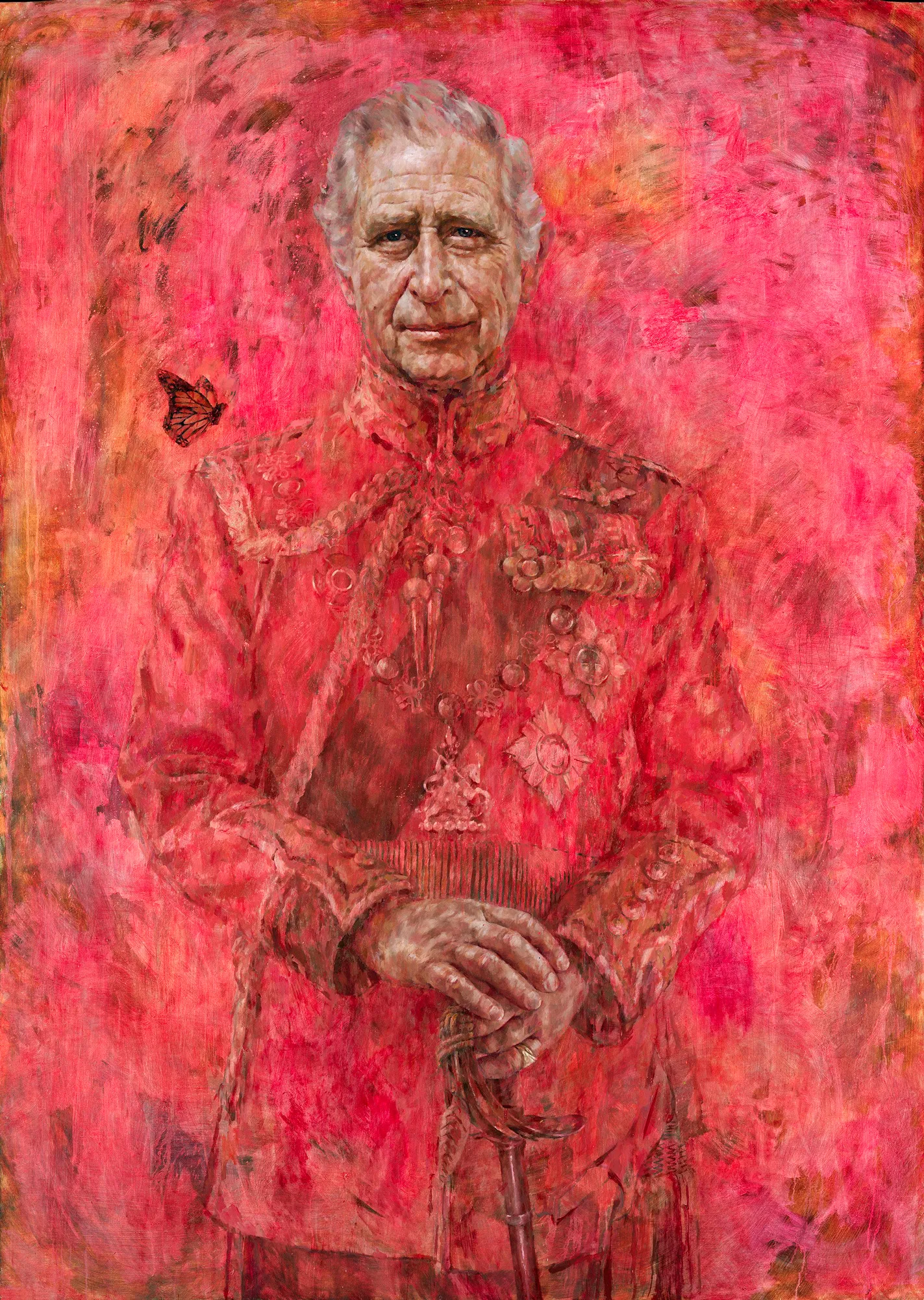 King Charles III Reveals His 1st Painted Portrait