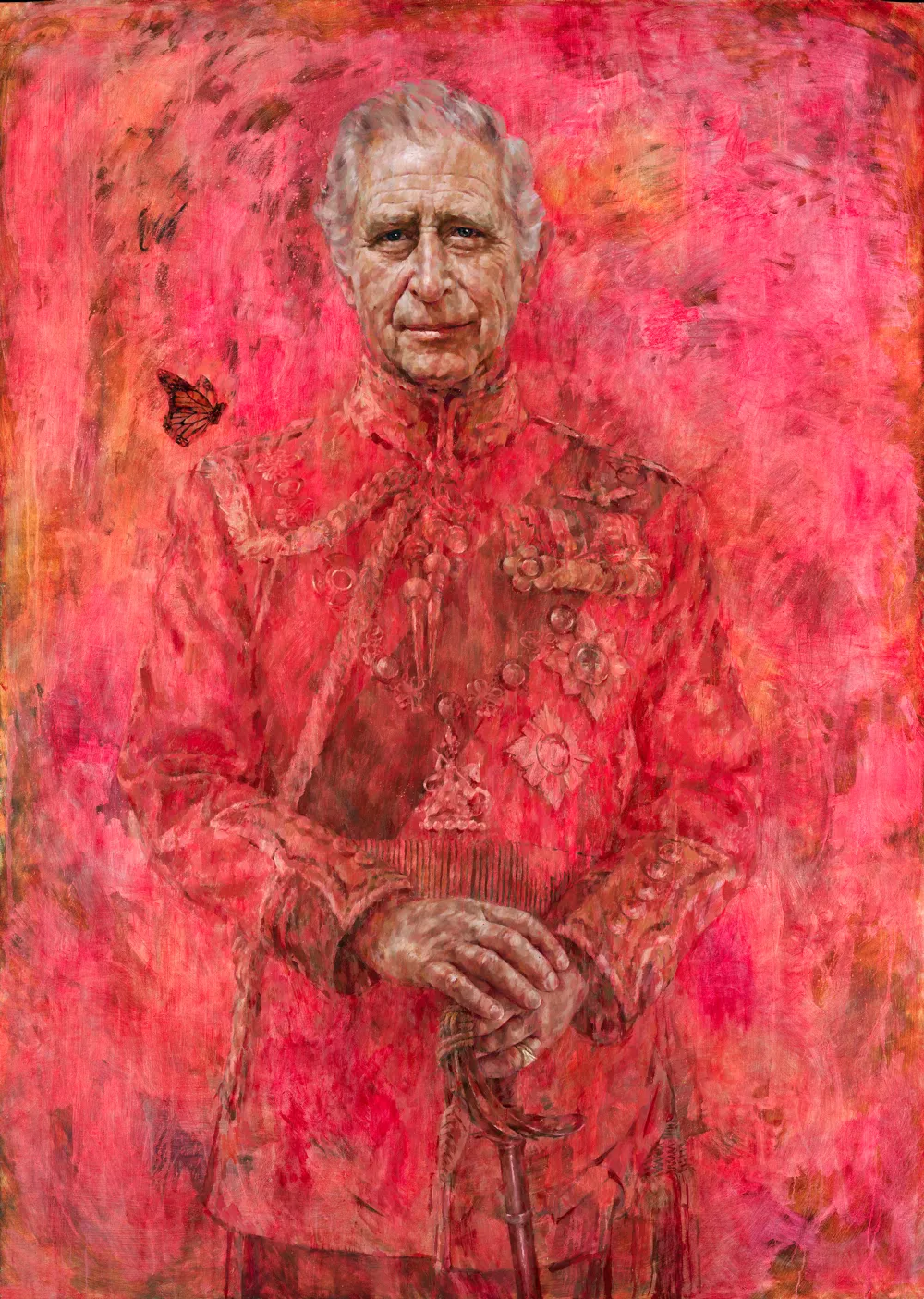 King Charles III Reveals His 1st Painted Portrait