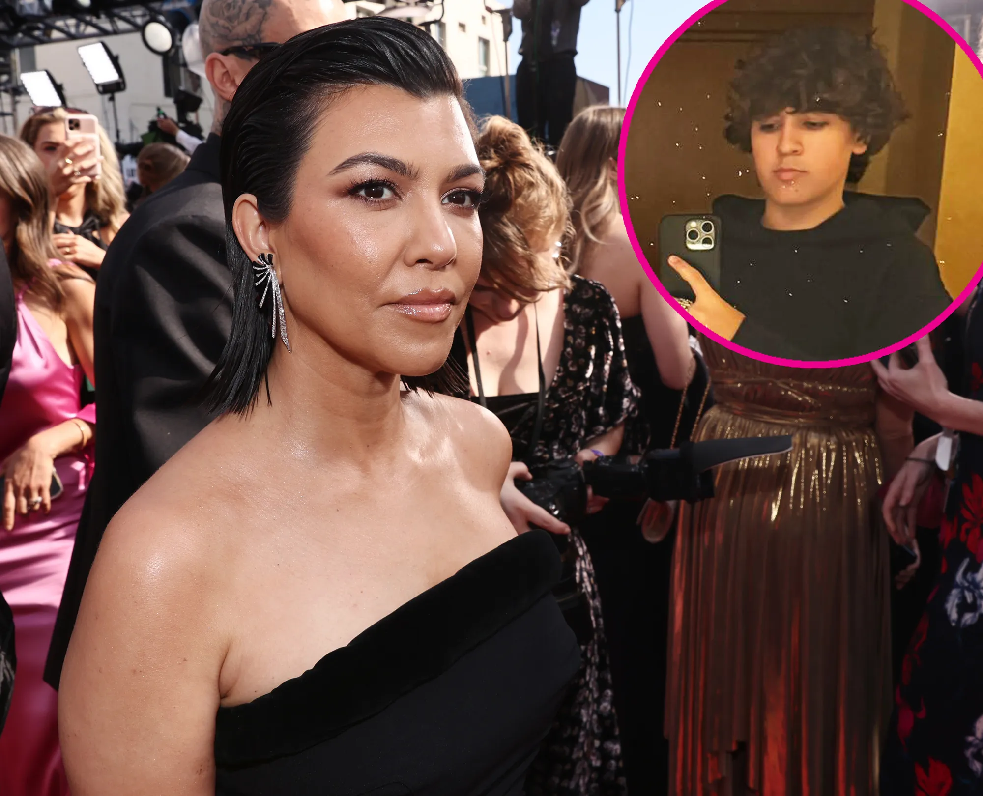 Kourtney Kardashian Has Emotional Reaction to Son Mason Joining Instagram
