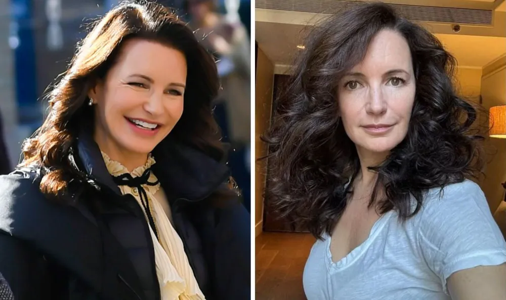 Kristin Davis muestra su rostro fresco despu&eacute;s de disolver los rellenos