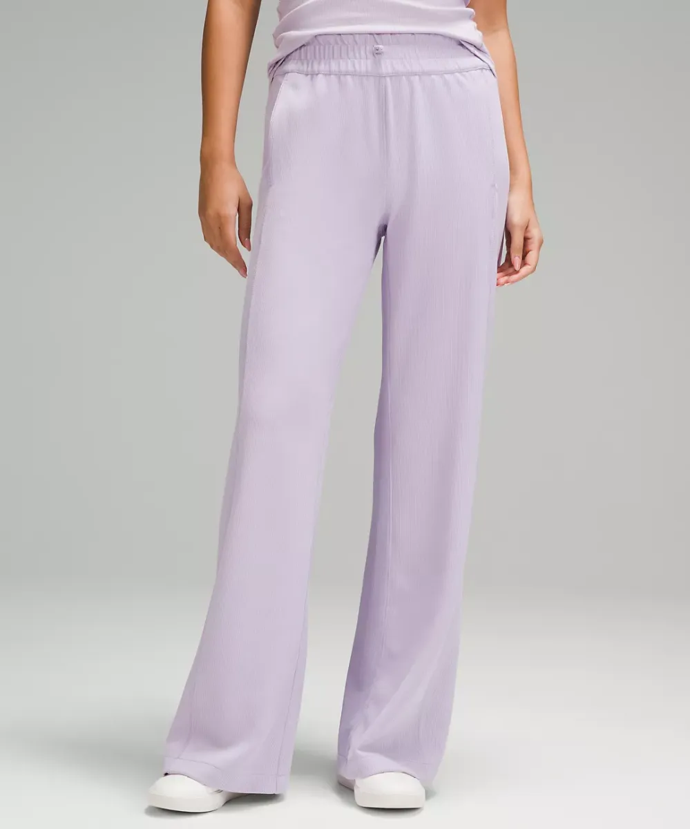 Ribbed Softstreme Mid-Rise Pant 32" 