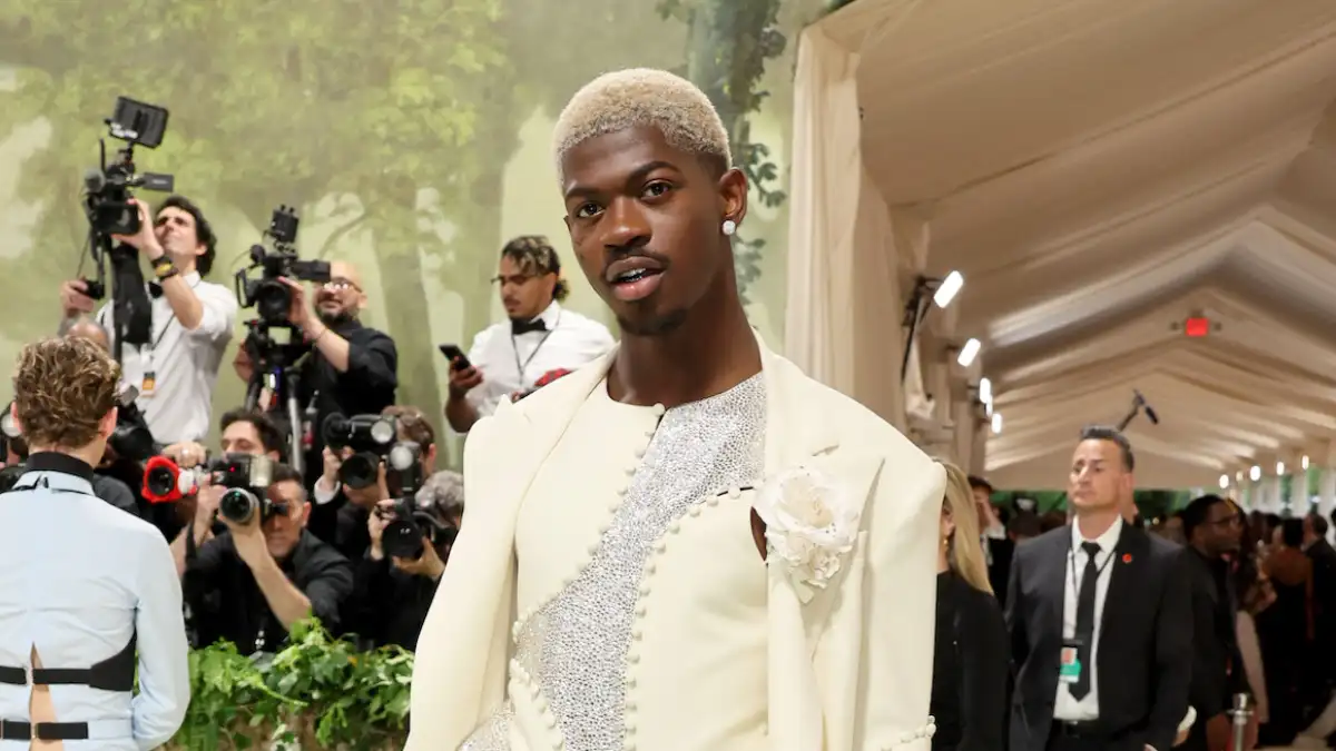 FEATURE Lil Nas X Commands Attention at the 2024 Met Gala
