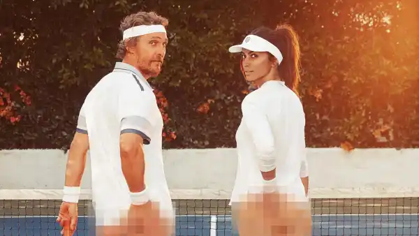 Matthew McConaughey and Wife Camila Alves Go Pantsless for Panalones Organic Tequila 492
