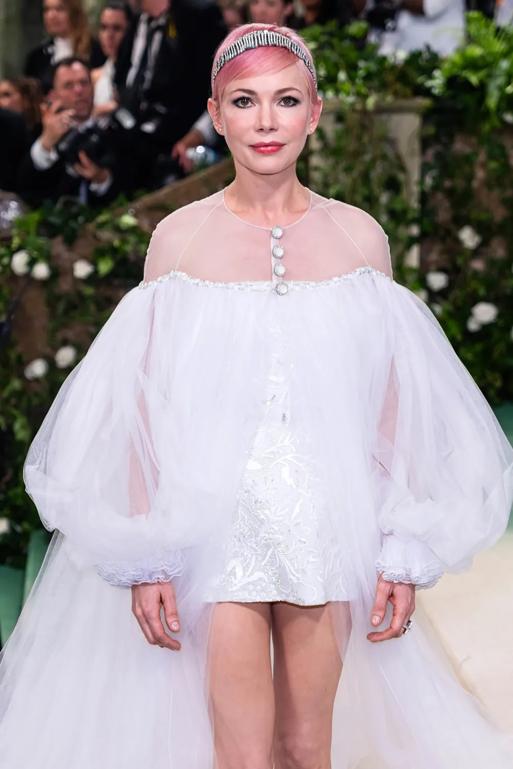 Michelle Williams&rsquo; Pink Hair Was Not Just for the Met Gala