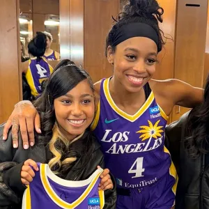 North West Shows Off New Blonde Highlights at Lakers Game