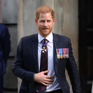 Prince Harry Looks Dapper for London Return to Celebrate Invictus Games 10th Anniversary