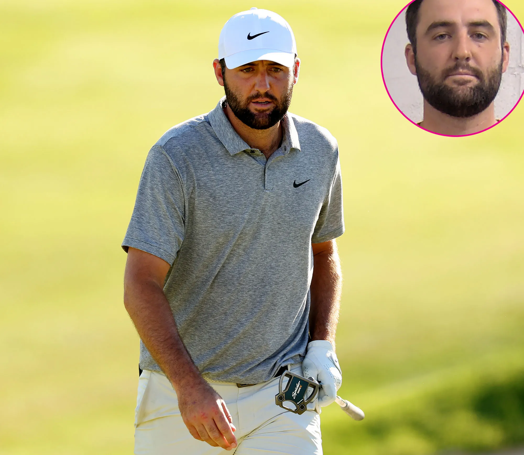 Promo Scottie Scheffler Mugshot Is the PGA Tour Golfers Group Chat Photo