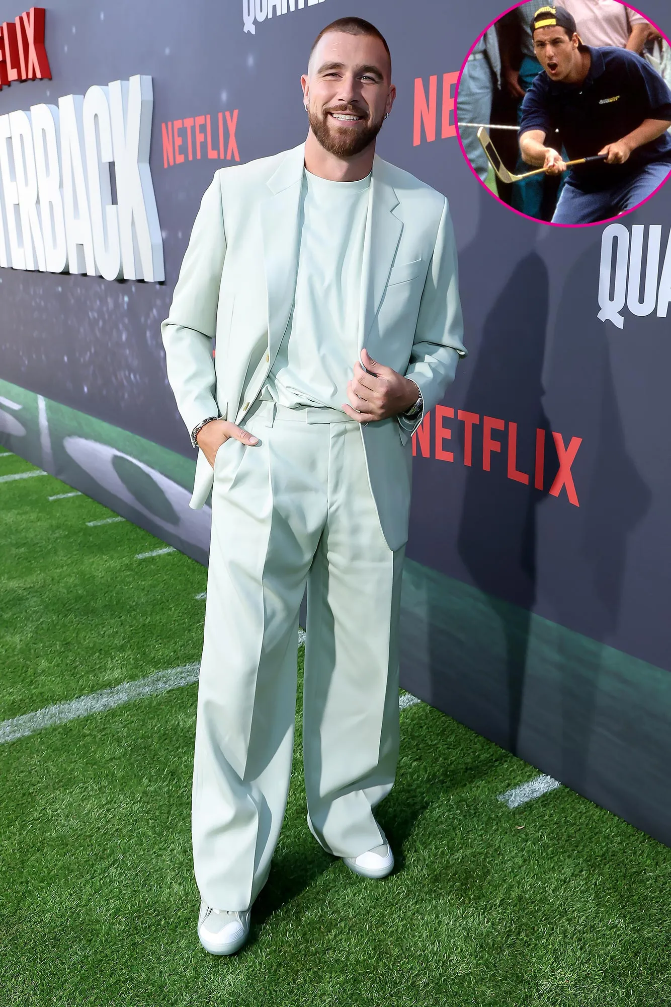 Promo Travis Kelce Looking for Movie Deals Wants Happy Gilmore 2