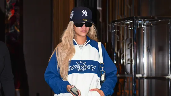 Rihanna Ditches Her Shoes for Socks While Out in New York City