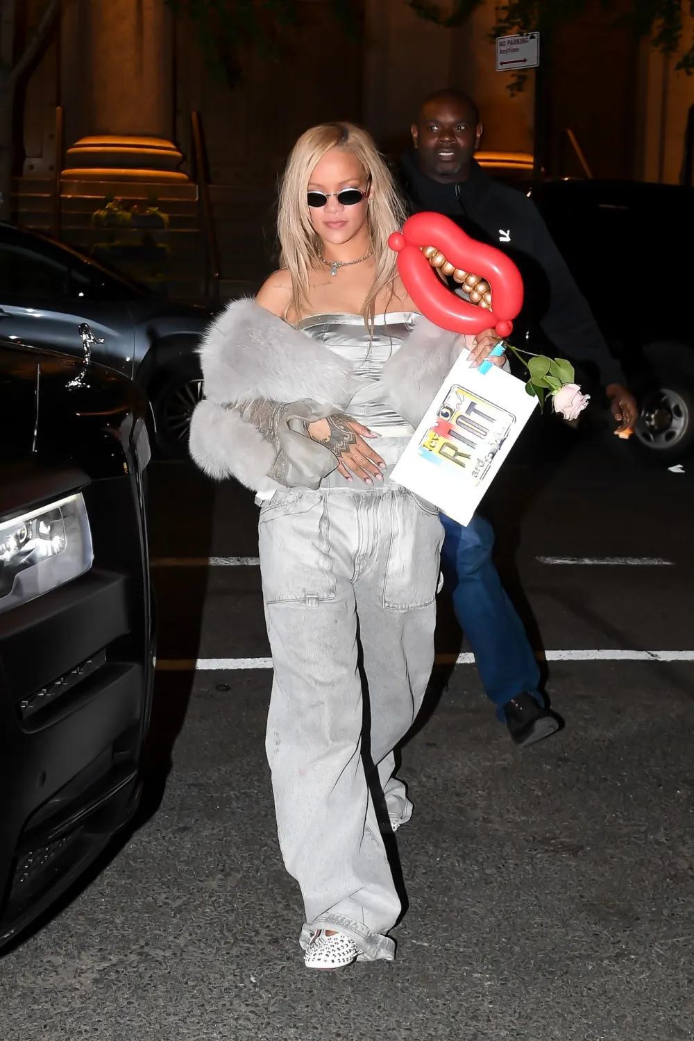 Rihanna Is Red Hot on Mother&rsquo;s Day in Sexy Comme des Garcons Ensemble