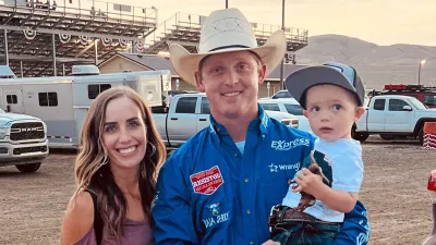 Rodeo Star Spencer Wright's 3-Year-Old Son Is in Critical Condition After Riding Toy Tractor Into River