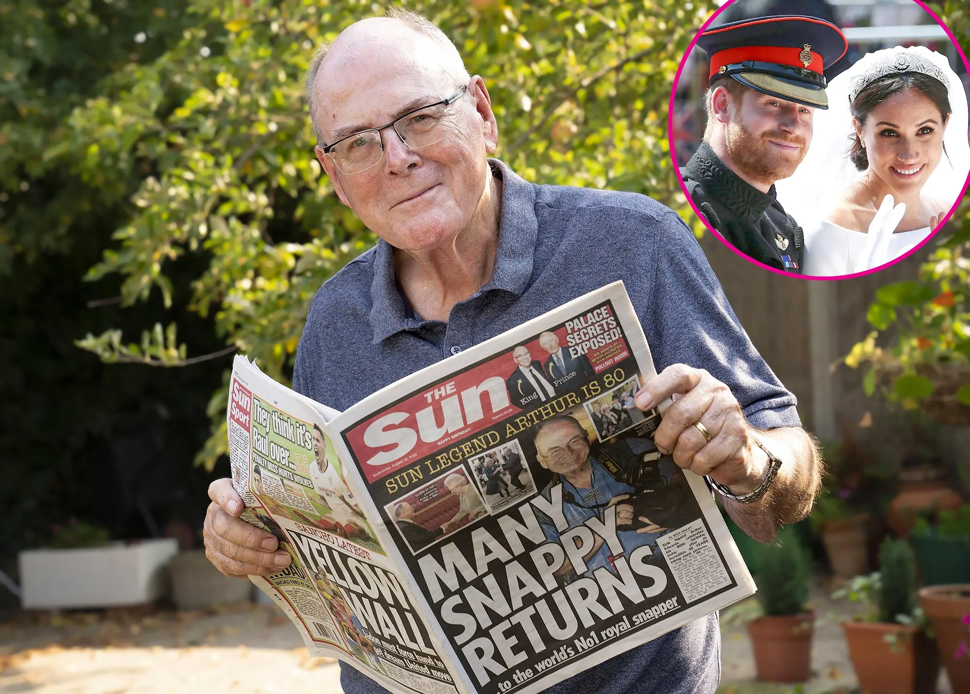 Royal Photographer Arthur Edwards Calls Prince Harry and Meghan Markle’s Wedding a ‘Miserable’ Day