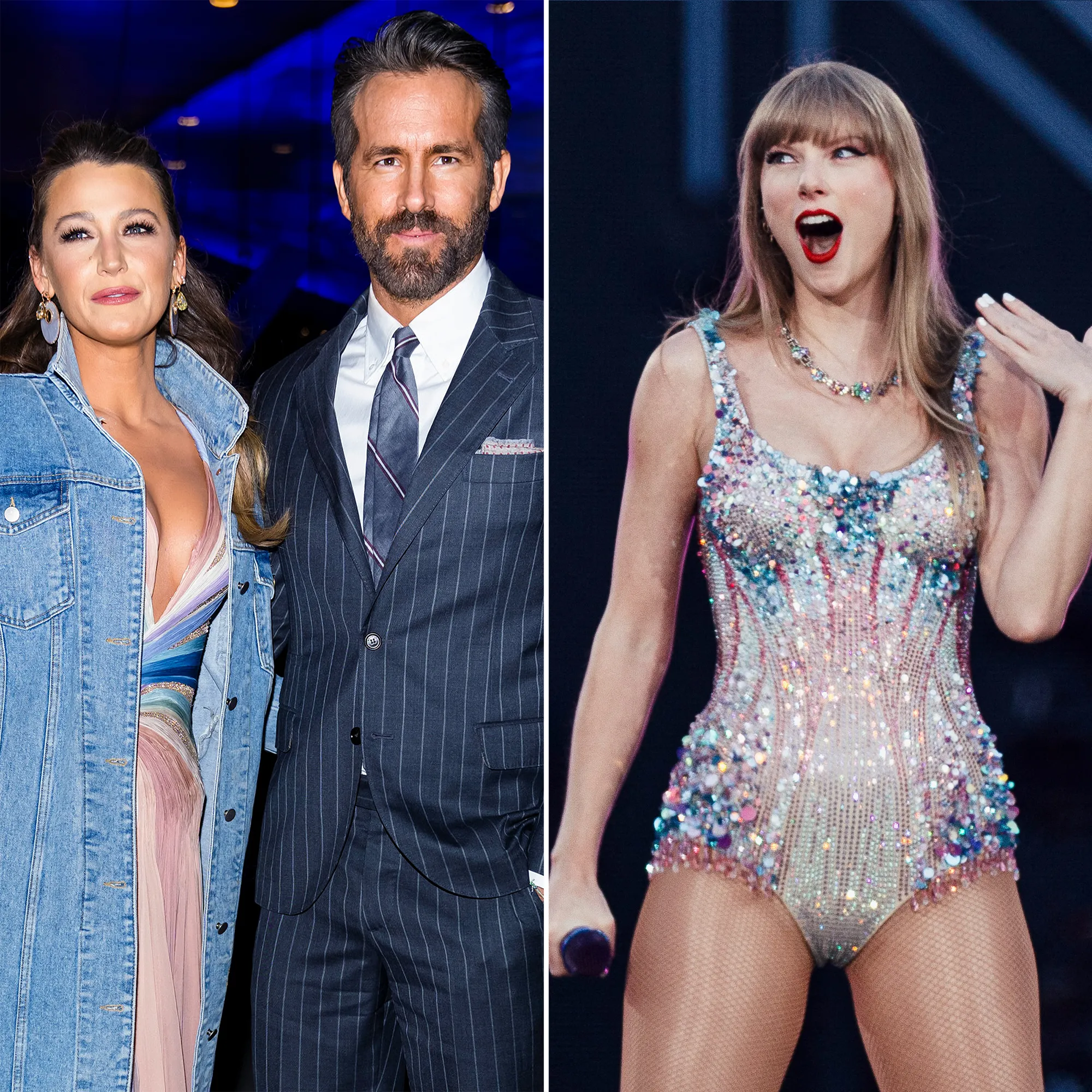 Ryan Reynolds and Blake Lively Attend Taylor Swift s Eras Tour in Madrid