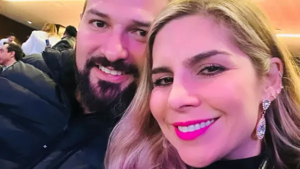 Américo Garza y Karla Panini