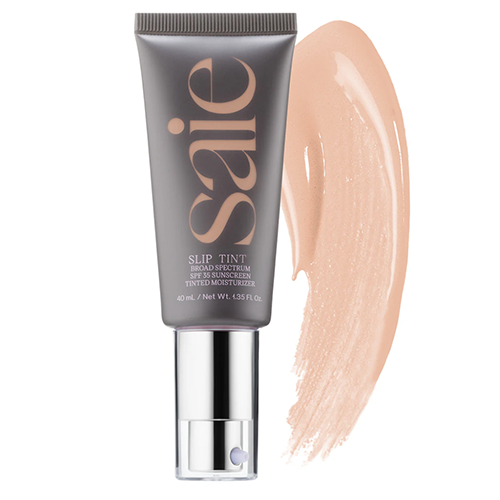 Saie Slip Tint – Lightweight Tinted Moisturizer with Mineral Zinc SPF 35 and Hyaluronic Acid