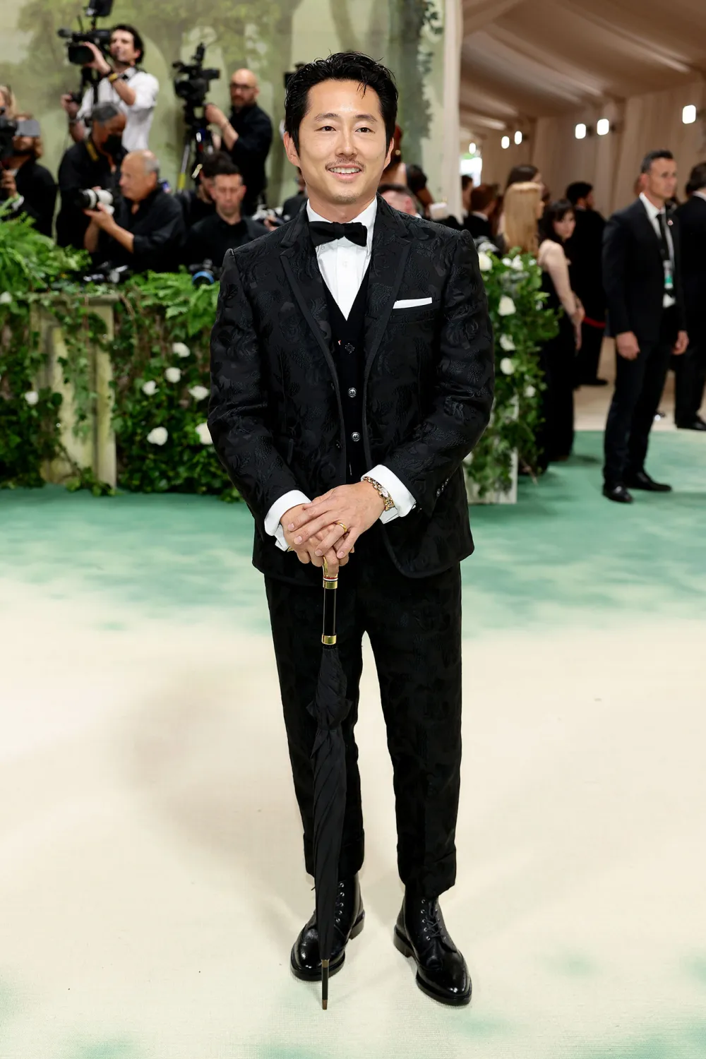 Steven Yeun Best Dressed Men at the 2024 Met Gala