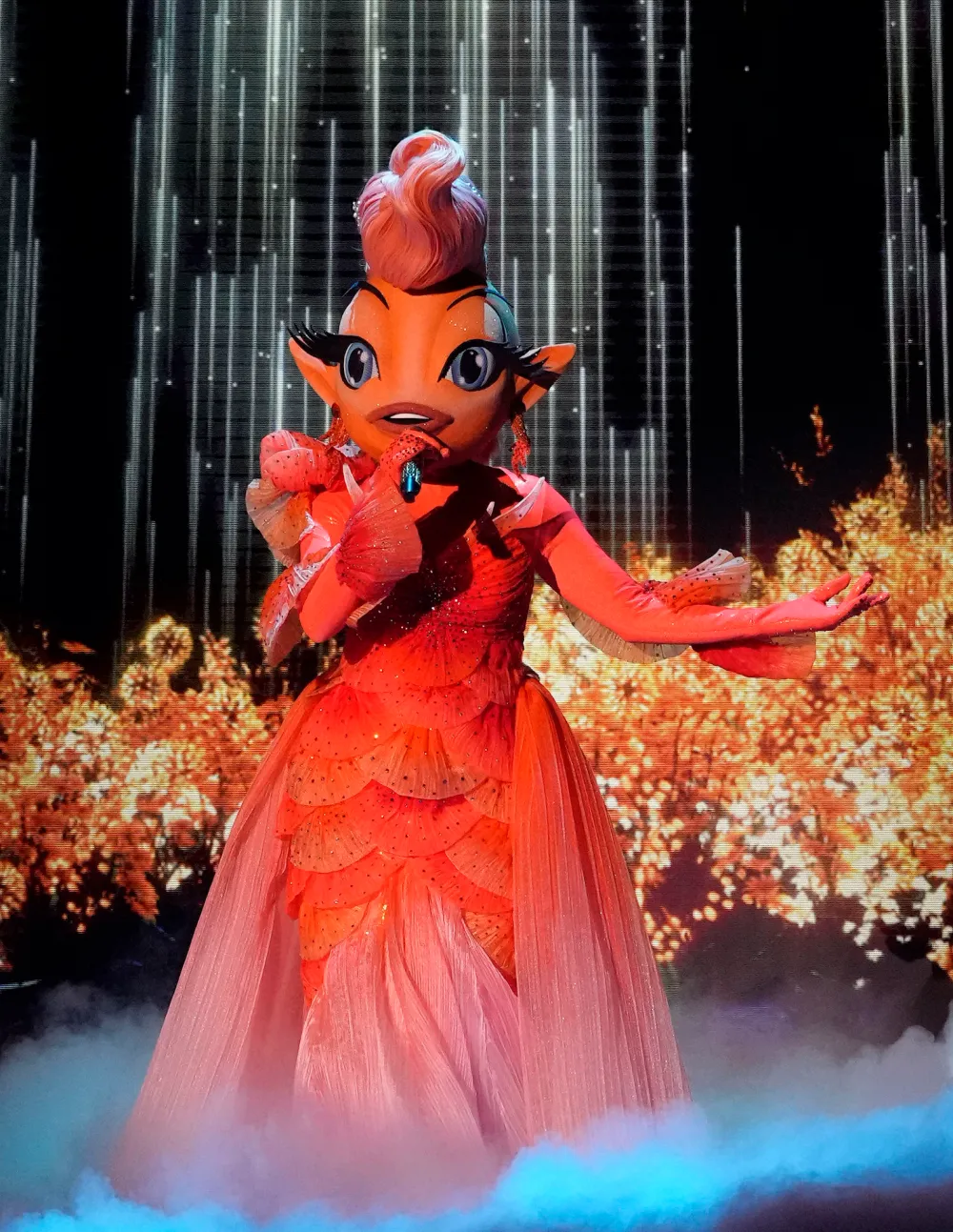 The Masked Singer s Goldfish Breaks Free as the Winner of Season 11