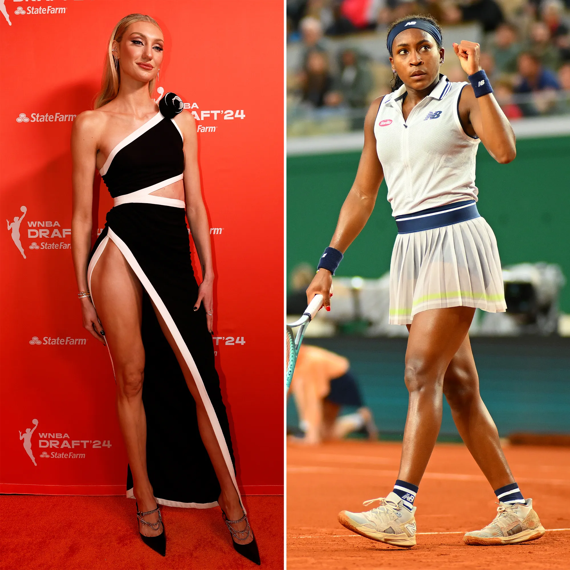 WNBA Player Cameron Brink Pregame Outfit Is Based on Tennis Pro Coco Gauff