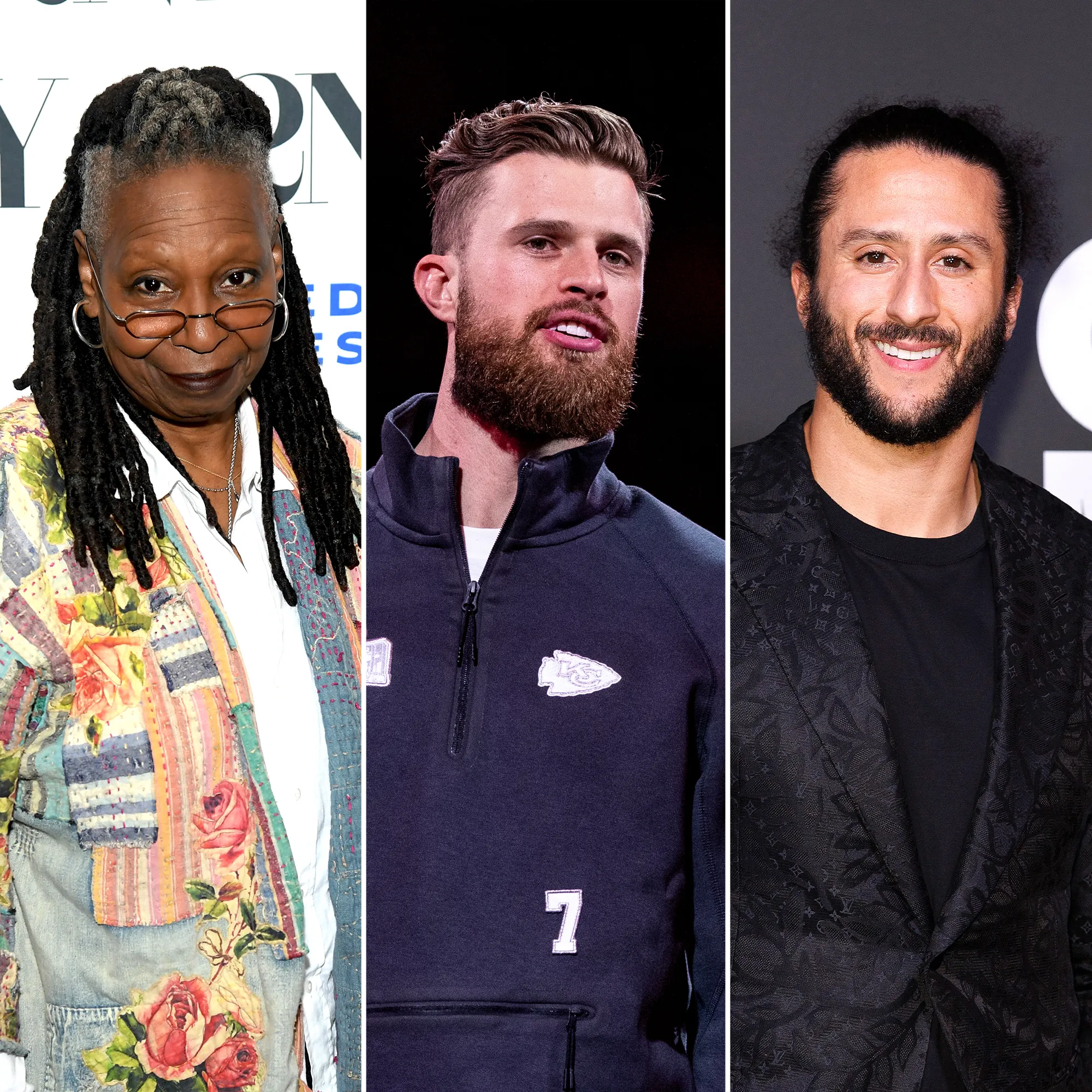Whoopi Goldberg Defends Harrison Butker s Speech Compares Chiefs Kicker to Colin Kaepernick