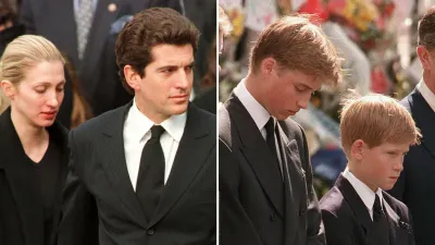 Why JFK Jr Didn t Call William and Harry After Princess Diana s Death