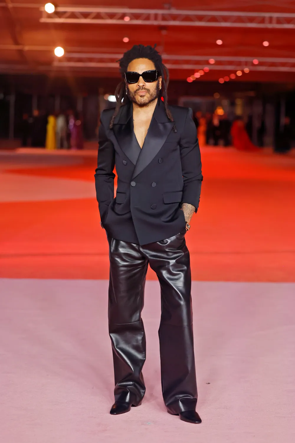 Why Lenny Kravitz Works Out in Leather Pants