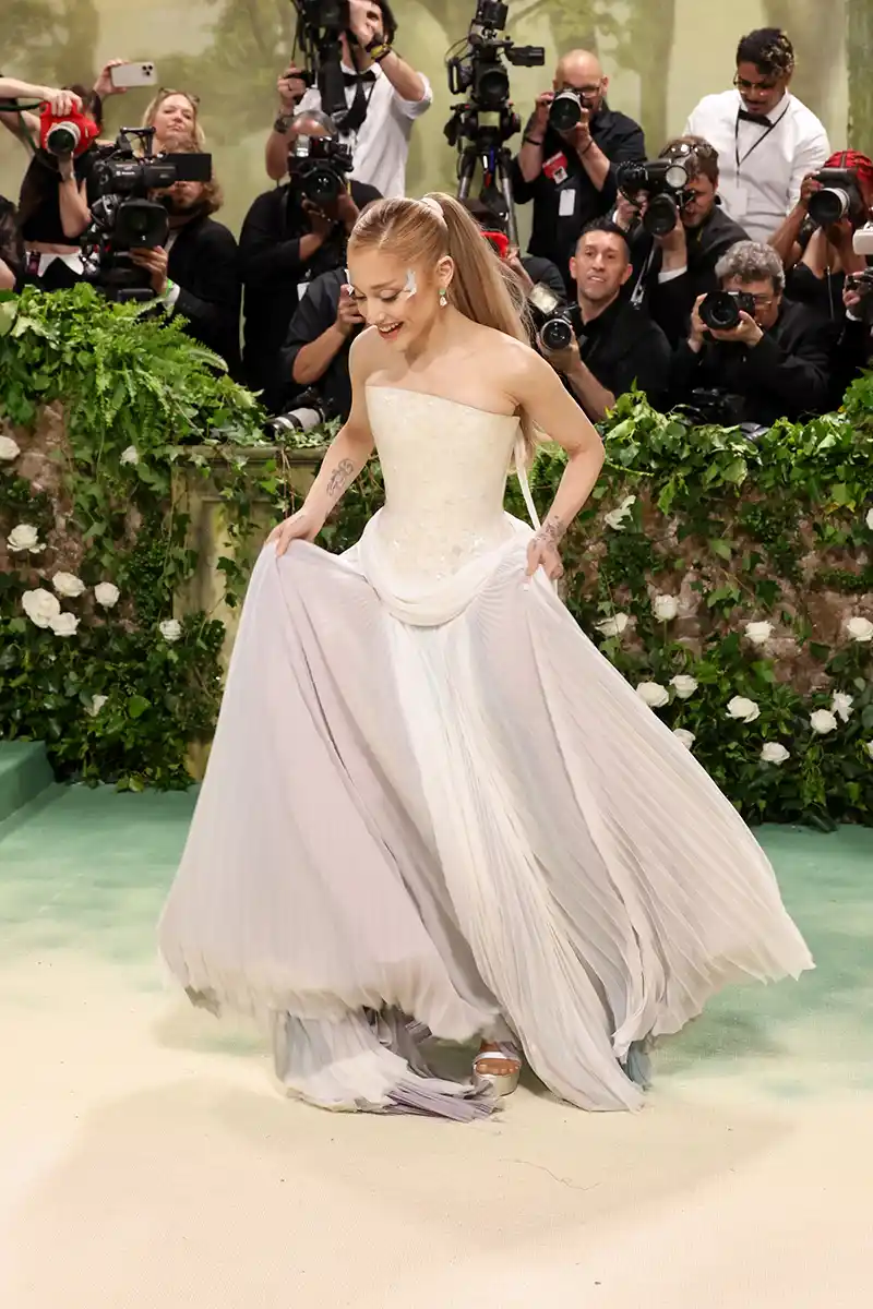 Ariana Grande at the 2024 Met Gala.