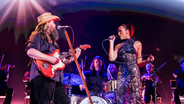 Chris Stapleton Details How Surprise Dua Lipa ACM Awards Duet Came to Be: ‘It Was Her Idea’