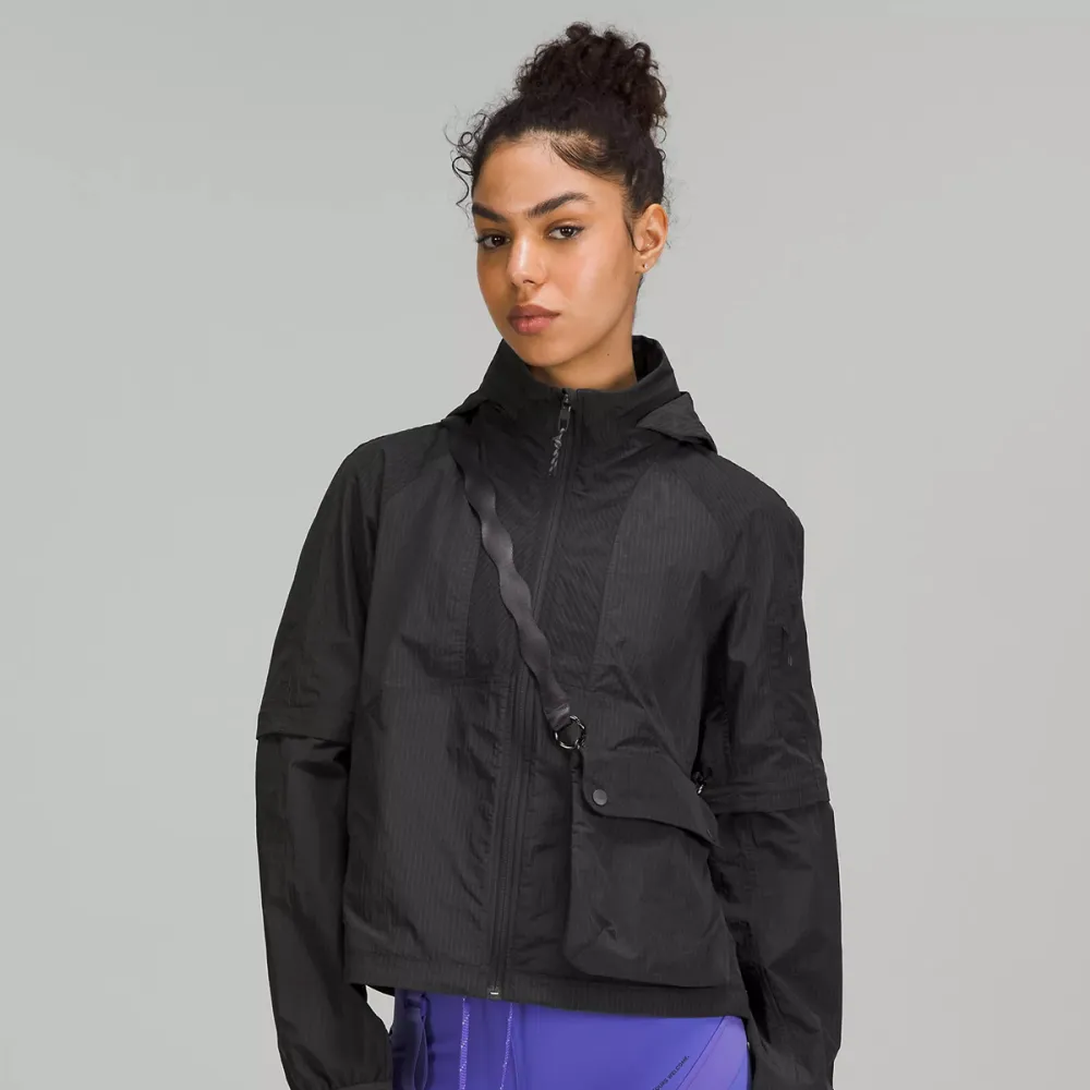 Convertible Ripstop Hiking Jacket