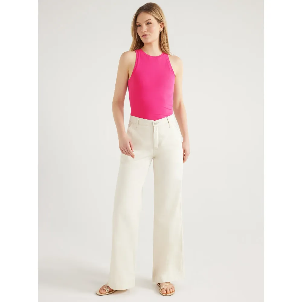 Ultimate High-Neck Baby Tank Top