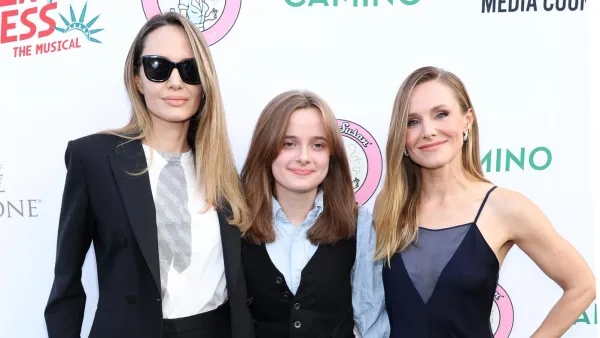 Angelina Jolie and Daughter Vivienne Support Kristen Bell at Reefer Madness Opening Night