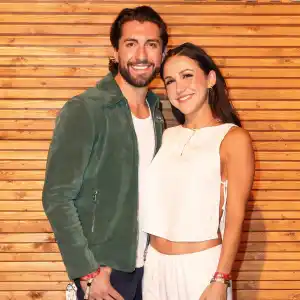 Jason Tartick and TikTok Star Kat Stickler Make Their Red Carpet Debut at F1 Grand Prix Party