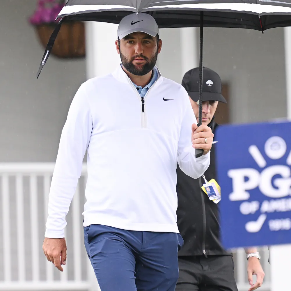 Golfer Scottie Scheffler Tees Off in Round 2 of PGA Championships Hours After Arrest&nbsp;